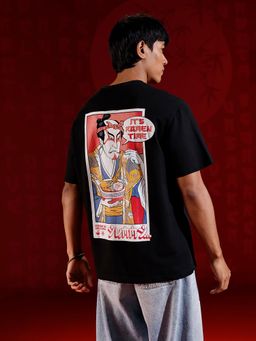 WROGN - Oversized Ramen Graphic T-Shirt Black