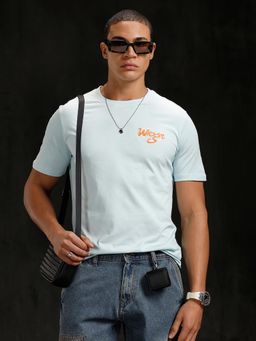 WROGN - Logo Placement T-Shirt Blue