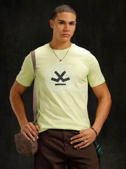WROGN - Logo Placement T-Shirt Green