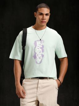 WROGN - Oversized Fit T-Shirt Light Green