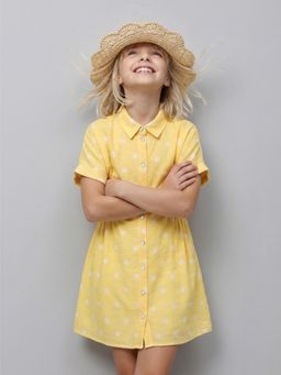 ONLY - Girls Polka Dot Shirt Dress