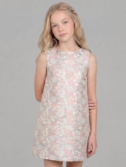 ONLY - Girls Floral Jacquard Dress