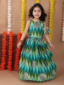 Kinder Kids - Girls Ready to Wear Lehenga with Top
