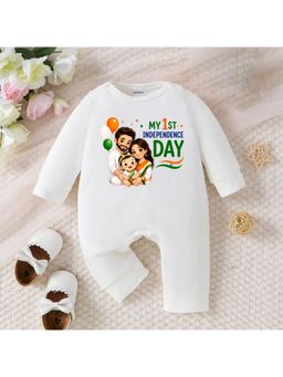 KNITROOT - My 1st Independence Day Printed Romper