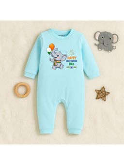 KNITROOT - Independence Day Theme Happy Independence Day Printed Romper