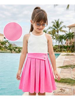 Hola Bonita - Knit Sleeveless Solid Dress