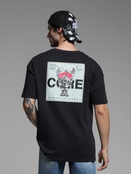 Jack & Jones - Black Oversized Fit T-Shirt