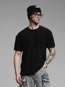 Jack & Jones - Black Oversized Fit T-Shirt