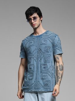 Jack & Jones - Blue Regular Fit T-Shirt