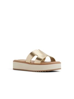 Aldo - Anayelie Womens Gold Sandals