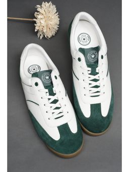 Louis Philippe - Men White Lace Up Sneakers