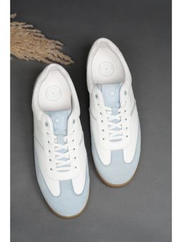 Louis Philippe - Men White Lace Up Sneakers