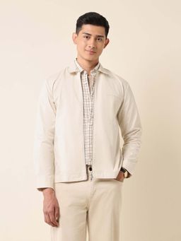 U.S. POLO ASSN. - Men's Solid Regular Fit Shacket