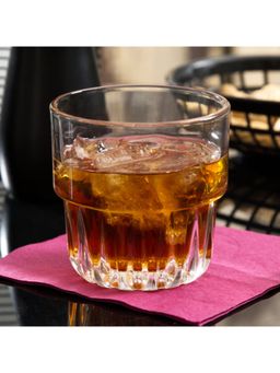 Uniglass - Hills Whiskey Glass Lead Free 266ml Transparent Set of 6