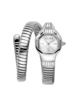 Just Cavalli - Women Brillante Snake Silver Dial Analog Watch - JC1L326M0015 (M)