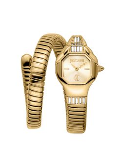 Just Cavalli - Women Brillante Snake Beige Dial Analog Watch - JC1L326M0025 (M)