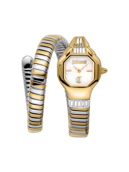 Just Cavalli - Women Brillante Snake White Dial Analog Watch - JC1L326M0055 (M)