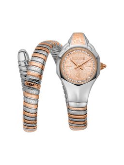 Just Cavalli - Women Fiore Rose Gold Dial Analog Watch - JC1L354M0065 (M)