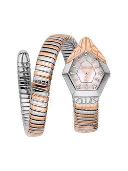 Just Cavalli - Women Gemma White Dial Analog Watch - JC1L358M0085 (M)