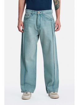 Snitch - Light Blue Light Loose Casual Jeans for Men
