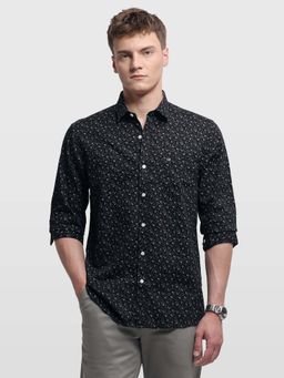 Arrow Sports - Men's Printed Dobby Slim Fit Shirt