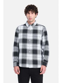 Snitch - Men Checks Full Sleeves Regular Casual Shirt for Men