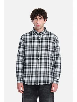 Snitch - Men Checks Full Sleeves Regular Casual Shirt for Men