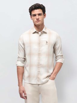 U.S. Polo Assn. Denim Co. - Men's Dobby Regular Fit Shirt