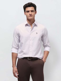 U.S. POLO ASSN. - Men's Dobby Regular Fit Shirt