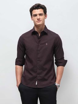 U.S. POLO ASSN. - Men's Dobby Regular Fit Shirt