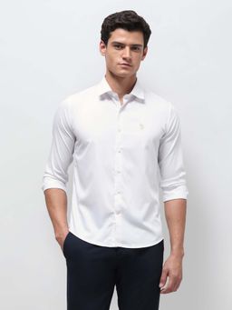 U.S. POLO ASSN. - Men's Solid Regular Fit Shirt