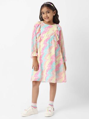 Nautinati Girls Printed Cotton Dress|Pack of 2| Age 3 - 24 Months main image 0