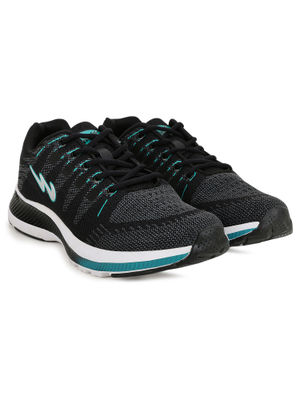 Buy Campus Jackpot Black Running Shoes 