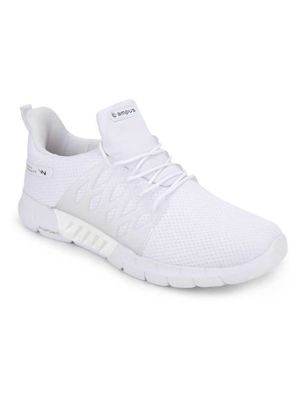 Buy Campus Belgium White Running Shoes 