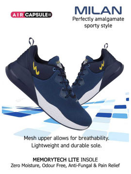 Buy Campus Milan Blue Running Shoes For 