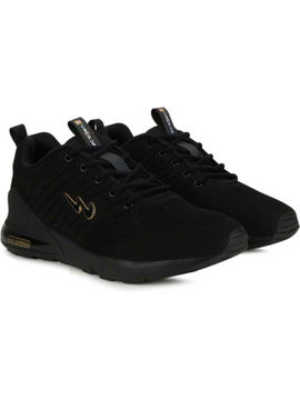Campus Mike Black Running Shoes For Men 