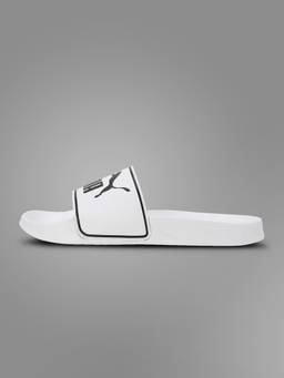 Puma - Leadcat 2.0 Unisex White Slides