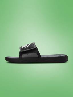 Puma - Royalcat Comfort Unisex Black & Grey Sliders