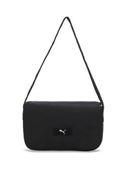 Puma - Black Solid Handheld Bag