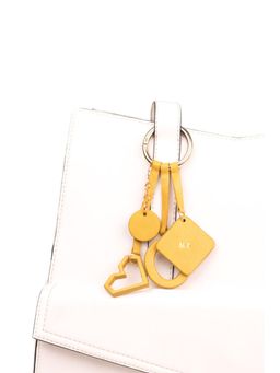 TANN TRIM - Mustard Leather Bags Charms