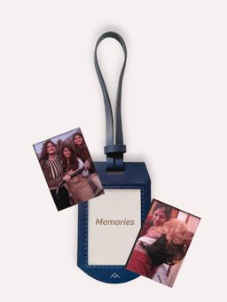 TANN TRIM - Blue Leather Bags Charms