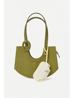 TANN TRIM - Yellow Pu Bags Charms