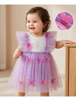 Mark & Mia - Pink Self Design Regular Dress