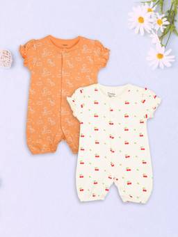 Kidbea - Multi-Color Printed Comfortable Rompers