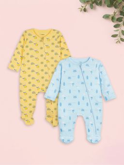 Kidbea - Multi-Color Printed Comfortable Rompers