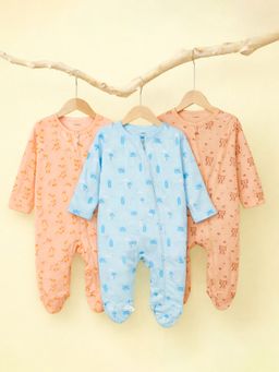 Kidbea - Multi-Color Printed Comfortable Rompers