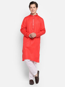 Devoiler - Regular Fit Long Kurta For Men