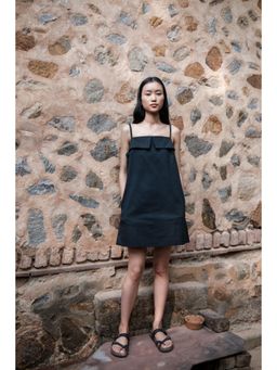 The Terra Tribe - Black Rachel Slip Dress