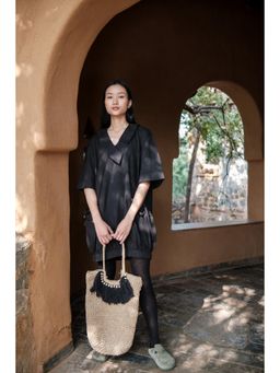 The Terra Tribe - Black Sydney Shift Dress