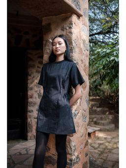 The Terra Tribe - Black Rory Rib Dress